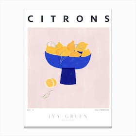 Citrons Canvas Print