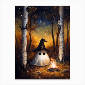 Ghost In The Woods 17 Canvas Print