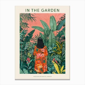 In The Garden Poster Vandusen Botanical Garden Canada 2 Canvas Print