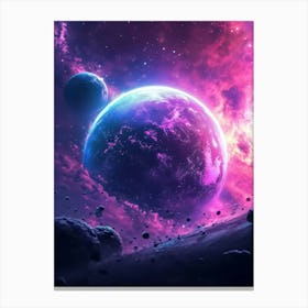 Outer Space Nebula 2 Canvas Print