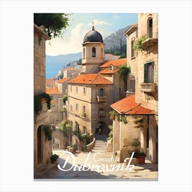 Dubrovnik Old Town Canvas Print