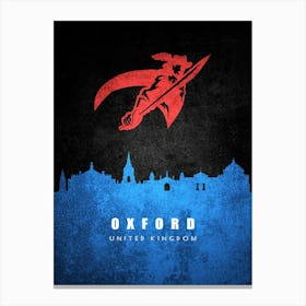 Oxford Cavaliers Canvas Print