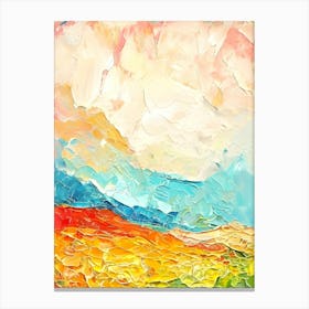 Abstract Landscape Painting 20 Canvas Print