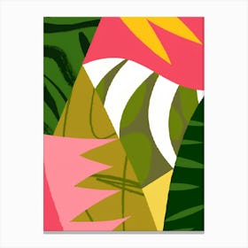 Tropical Leaves 17 Canvas Print