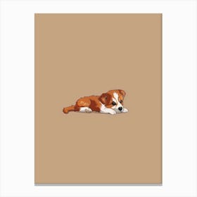 Cute Puppy Canvas Print