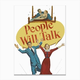 People Will Talk (1951) Canvas Print