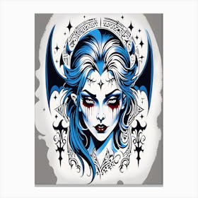 Devil Girl Canvas Print