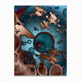 Abstraction A Planet In Space Canvas Print