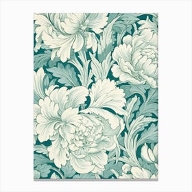 Floral Wallpaper 237 Canvas Print