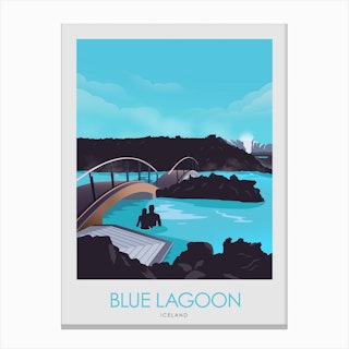 Bluelagoon Iceland Canvas Print