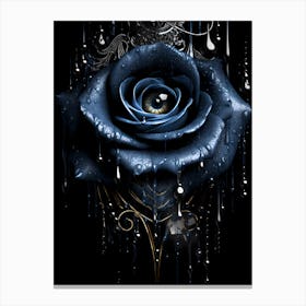 Dark Rose 1 Canvas Print