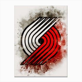 Portland Trail Blazers 3 Canvas Print