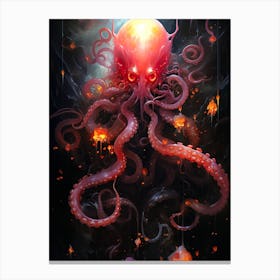 Octopus 3 Canvas Print