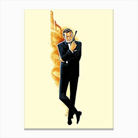 007 james bond 1 Canvas Print