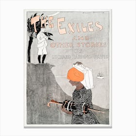 The Exiles And Other Stories By Richard Harding Davis (1894), Edward Penfield Canvas Print