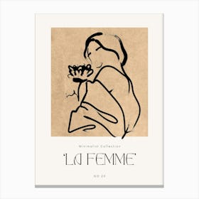 Bohemian La Femme 1 Canvas Print