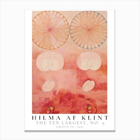 Hilma Af Klint Transcendental Canvas Print