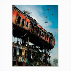 Civilization Abandoned ~Reimagined 24 Canvas Print