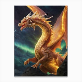 Golden Majesty Canvas Print