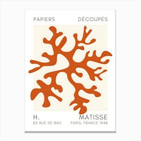 H Matisse 16 Canvas Print