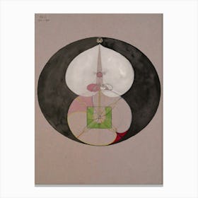 Hilma af Klint - Tree of Knowledge No. 7 A Canvas Print