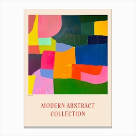 Modern Abstract Collection Poster 74 Canvas Print
