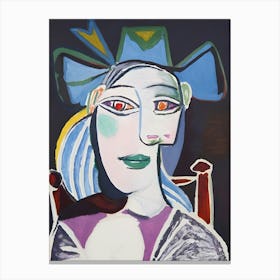 Pablo Picasso Portrait Of A Woman 4 Canvas Print