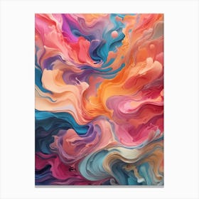 Abstract Painting    Print    Canvas Print