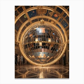 Disco Ball Canvas Print