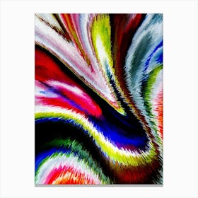 Acrylic Extruded Painting 651 Canvas Print