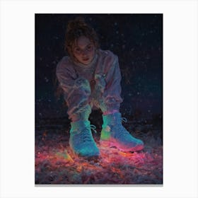 Glow In The Dark 6 Canvas Print