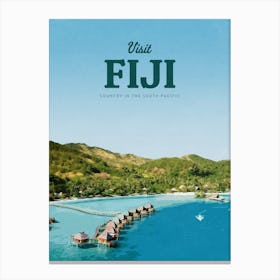 Visit Fiji Canvas Print