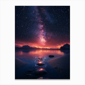 Milky Night 1 Canvas Print