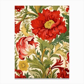 Floral Pattern 17 Canvas Print