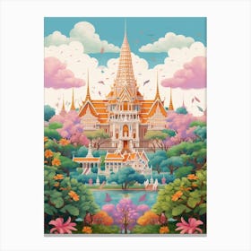 The Grand Palace Bangkok Thailand Canvas Print