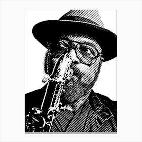 James Moody Jazz Saxophonist Canvas Print