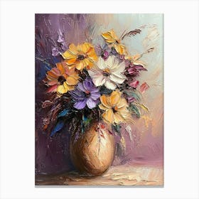 Flowers In A Vase 14 Canvas Print