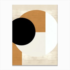 Beige Bauhaus Traun Tempest Canvas Print