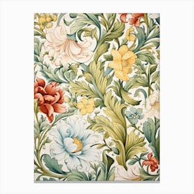 Floral Wallpaper 379 Canvas Print