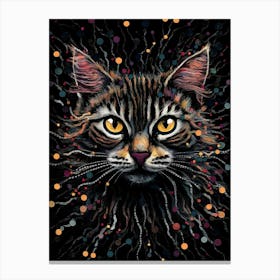 Cat Face 1 Canvas Print