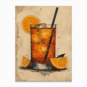 Iced Tea 3 Canvas Print