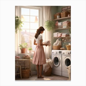 Laundry Room 5 Canvas Print