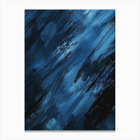 Abstract Blue Painting 15 Canvas Print