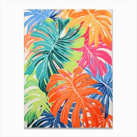 Tropical Leaves 8 Canvas Print