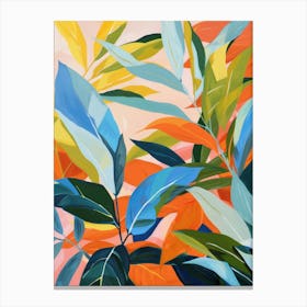 Tropical Leaves 37 Canvas Print