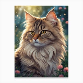 Coon Cat Canvas Print