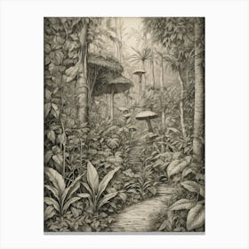 Jungle Path Canvas Print