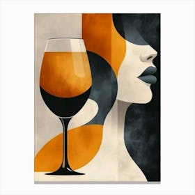 Wine Glass Canvas Print