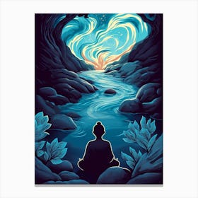 Buddha Meditation 1 Canvas Print