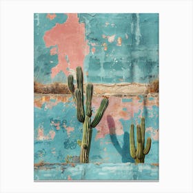 cactus in mexico Canvas Print